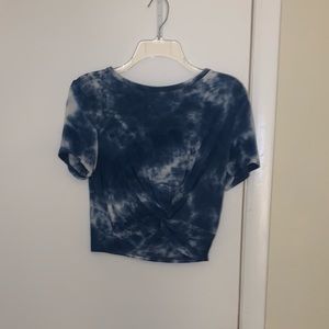 Tie dyed crop top